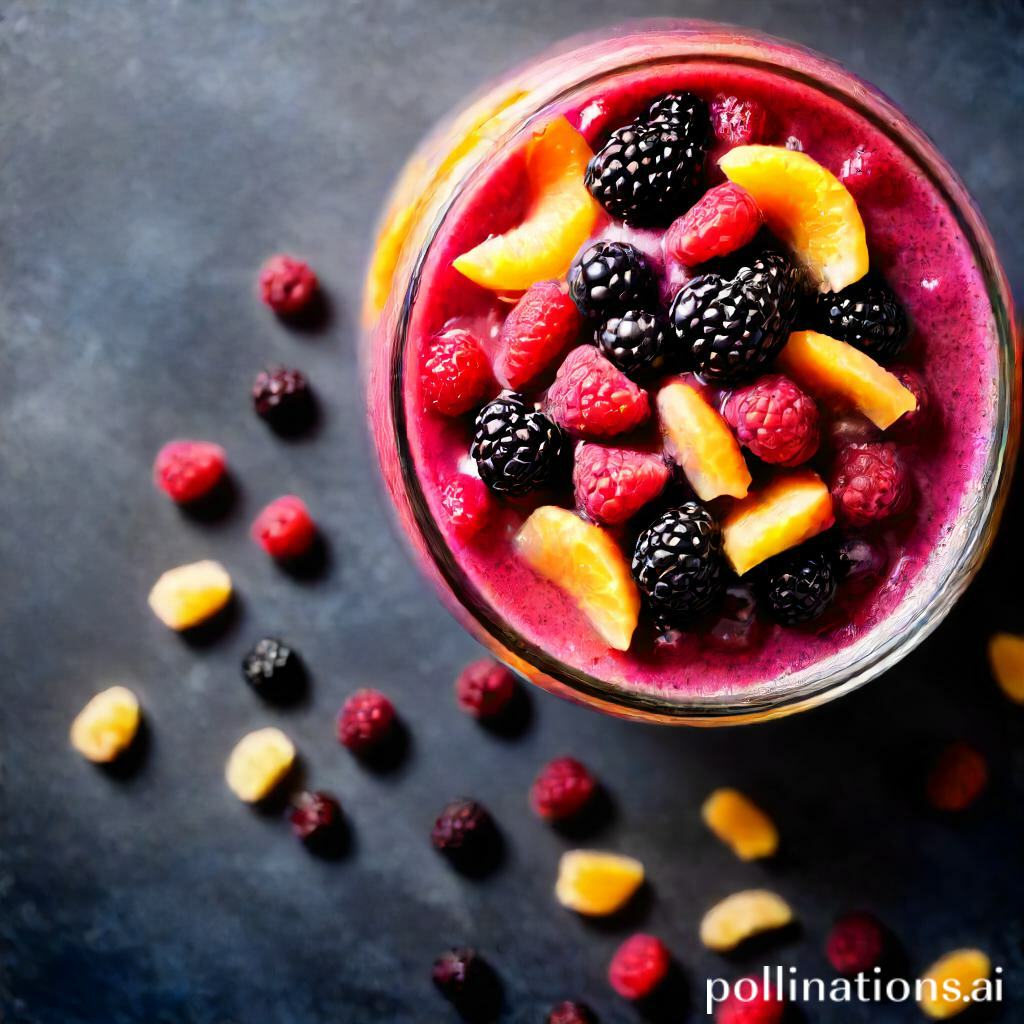 Tips for Using Dried Fruit in Smoothies
1. Soaking dried fruit before blending
2. Using a high powered blender
3. Adjusting the liquid content
4. Combining with fresh or frozen fruits
5